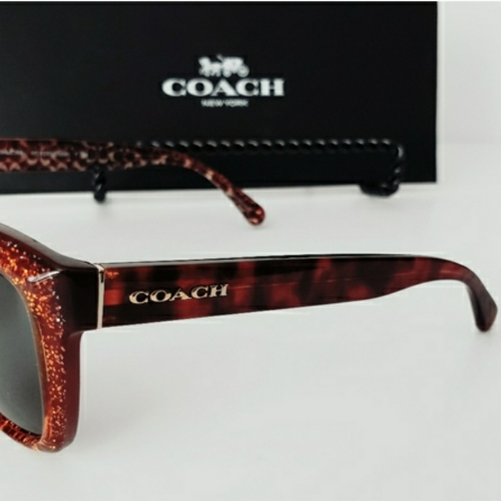 New w/ Case Coach womens sunglasses - Picture 6 of 6